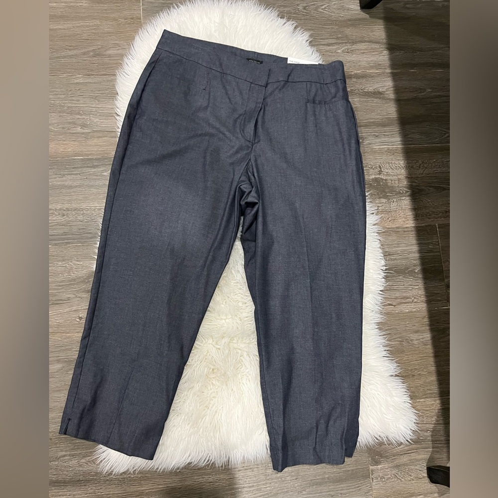 Ann Taylor size 16 crop curvy fit , mid rise pants